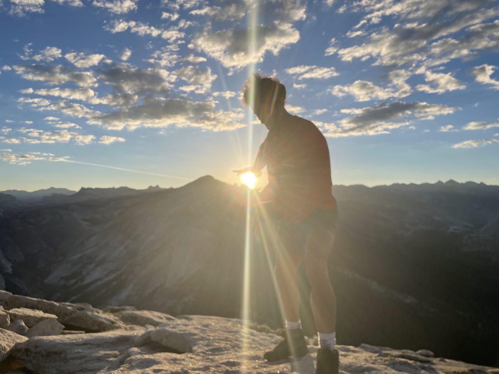 Dillon Herrera at golden hour